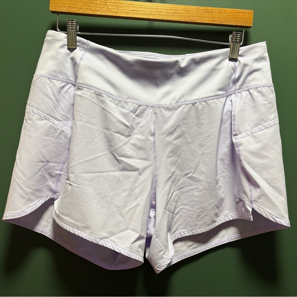 Brooks Chaser Women's Light Purple Athletic Shorts - New, never worn